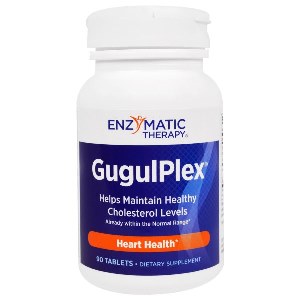 GugulPlex uses standardized guggul extract for the benefits of its desired compounds, Z-guggulsterones and E-guggulsterones. It also provides essential nutrients such as flush-free niacin, vitamin C, and chromium, with ginger root extract for synergistic support. These nutrients contribute to proper cholesterol functions in the body..